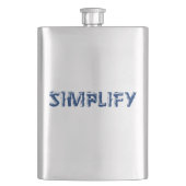 vereinfachen flachmann (Vorderseite)