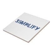 vereinfachen fliese (Seite)