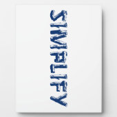 vereinfachen fotoplatte (Vorderseite)