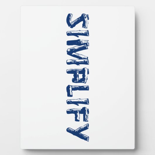 vereinfachen fotoplatte (Vorderseite)