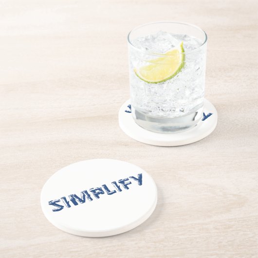 vereinfachen getränkeuntersetzer (Seite)