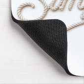 Vereinfachen Sie das Seiltext Mousepad (Ecke)