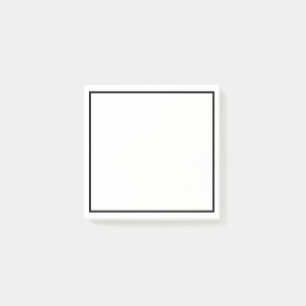 VEREINFACHEN SIE IHRE BENUTZERTEXT-MONOGRAM-POST-I POST-IT KLEBEZETTEL