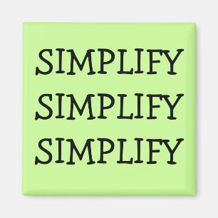 VEREINFACHEN SIE MAGNETEN MAGNET