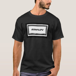 Vereinfachen Sie T-Shirt