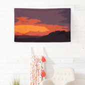 Vereinfachter Sonnenuntergang Banner (Insitu)