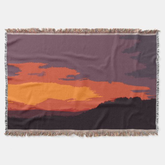 Vereinfachter Sonnenuntergang Decke (Vorderseite)