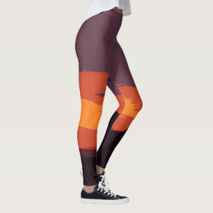 Vereinfachter Sonnenuntergang Leggings