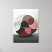 Vereinfachtes Wesen Leinwanddruck (Vorderseite)