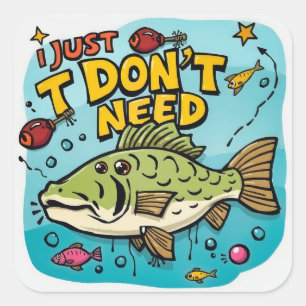 Vereinfachung und Inhalte Quadratischer Aufkleber