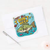 Vereinfachung und Inhalte Quadratischer Aufkleber (Umschlag)