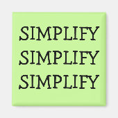 VEREINFACHUNG VON MAGNET (Vorne)