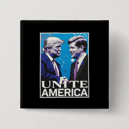 Vereinigen Amerika Iconic Trump Button (Vorderseite)