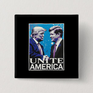 Vereinigen Amerika Iconic Trump Button