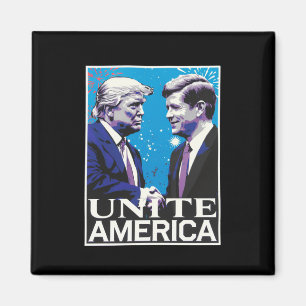Vereinigen Amerika Iconic Trump Magnet