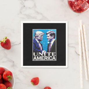 Vereinigen Amerika Iconic Trump Serviette