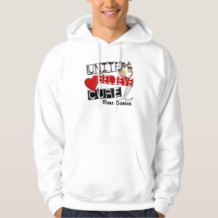 VEREINIGEN Sie GLAUBEN HEILUNG Knochen-Krebs Hoodie