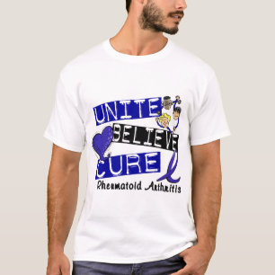 VEREINIGEN Sie GLAUBEN HEILUNG rheumatoider T-Shirt
