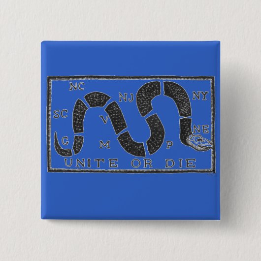 Vereinigen Sie oder die Button (Vorderseite)