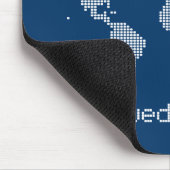 Vereinigt tanzen wir Mausunterlage Mousepad (Ecke)