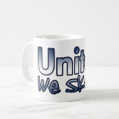 Vereinigt wir Skate Kaffeetasse (Vorderseite Links)