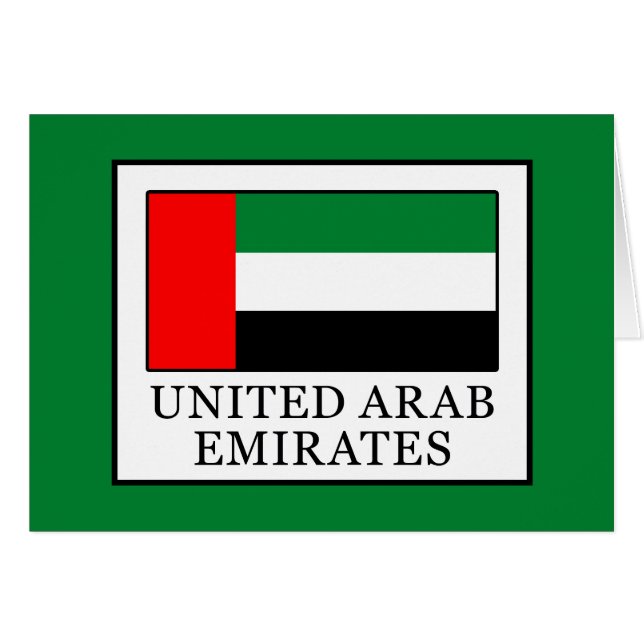 Vereinigte Arabische Emirate (Vorderseite (Horizontal))