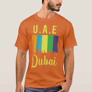 Vereinigte Arabische Emirate Abu Dhabi Dubai Skyli T-Shirt