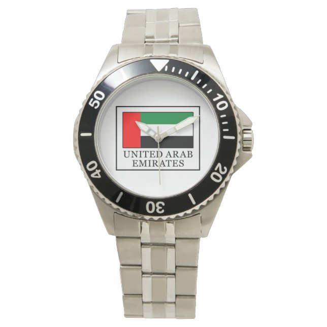Vereinigte Arabische Emirate Armbanduhr (Vorderseite)