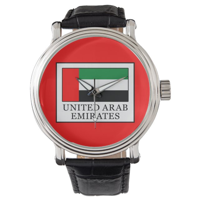 Vereinigte Arabische Emirate Armbanduhr (Vorderseite)