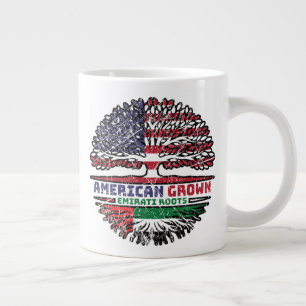 Vereinigte Arabische Emirate Emirati US USA USA Ve Jumbo-Tasse