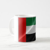 Vereinigte Arabische Emirate - Flag Wave - Kaffeetasse (Vorderseite Links)