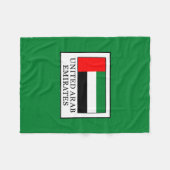 Vereinigte Arabische Emirate Fleecedecke (Vorderseite (Horizontal))