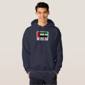 Vereinigte Arabische Emirate Hoodie (Vorne ganz)