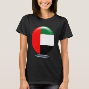 Vereinigte Arabische Emirate Kreisflagge als UAE-S T-Shirt