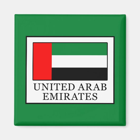 Vereinigte Arabische Emirate Magnet (Vorne)