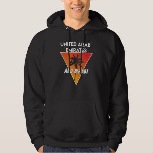 Vereinigte Arabische Emirate mit sonnigen Farben Hoodie