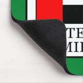 Vereinigte Arabische Emirate Mousepad (Ecke)