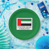 Vereinigte Arabische Emirate Pappteller (Party)