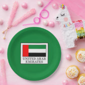 Vereinigte Arabische Emirate Pappteller (Party)