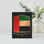 Vereinigte Arabische Emirate Postkarte (Stehend Vorderseite)
