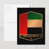 Vereinigte Arabische Emirate Postkarte (Vorne/Hinten)