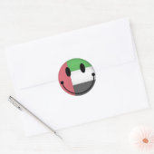 Vereinigte Arabische Emirate Runder Aufkleber (Umschlag)