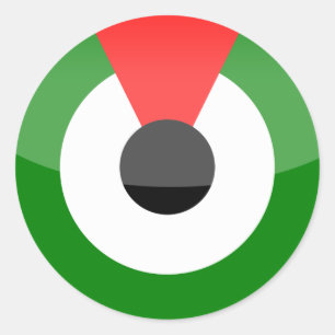 Vereinigte Arabische Emirate Runder Aufkleber