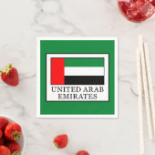 Vereinigte Arabische Emirate Serviette (Beispiel)