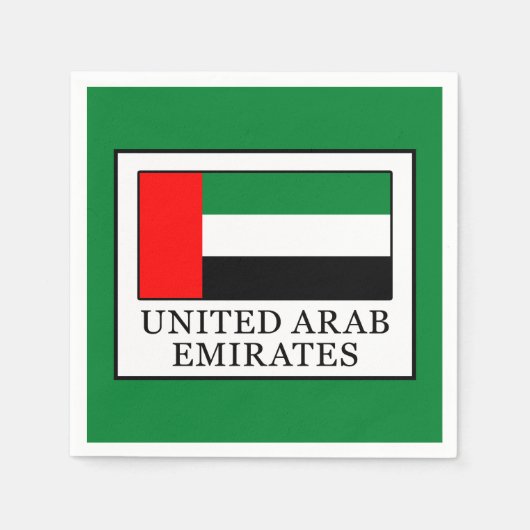 Vereinigte Arabische Emirate Serviette (Vorderseite)