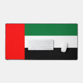 Vereinigte Arabische Emirate | UAE Flag Popsocket Schreibtischunterlage (Tastatur & Maus)