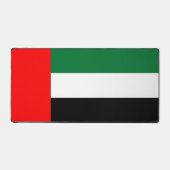 Vereinigte Arabische Emirate | UAE Flag Popsocket Schreibtischunterlage (Vorderseite)