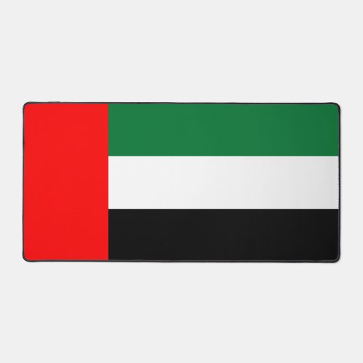 Vereinigte Arabische Emirate | UAE Flag Popsocket Schreibtischunterlage (Vorderseite)