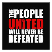 VEREINIGTE MENSCHEN FOTODRUCK (Vorne)