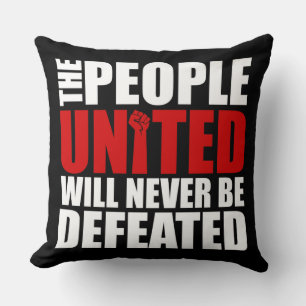 VEREINIGTE MENSCHEN KISSEN